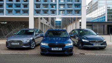 BMW 5 Series vs Audi A6 vs Volvo S90 | Auto Express